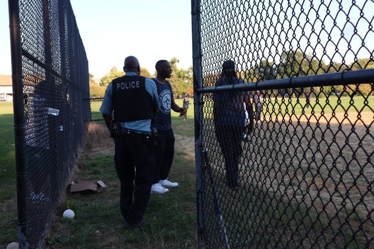 Sunday, softball at Ogden Park with the community organizations was a great way to spend the day. Think Outside Da Block did a great job putting this engagement together!