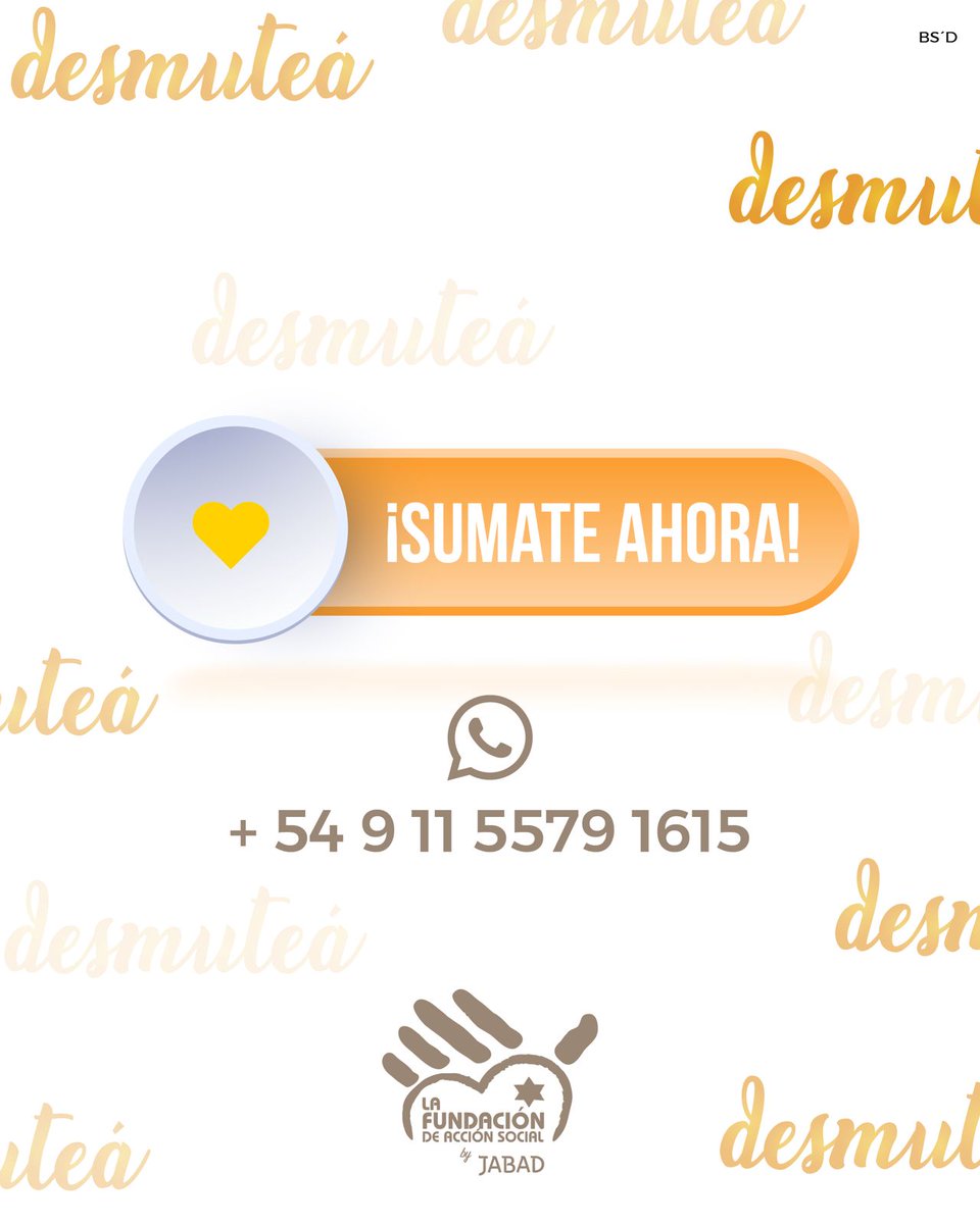 Tu donación no es un gesto aislado: cada aporte es un eco que transforma el presente.

Con tu ayuda, podemos desmutear la celebración de 800 familias, llenar sus mesas con dignidad y sembrar un año mejor para todos.

👉 Sumate ahora odd.org.ar/2025LFRH05