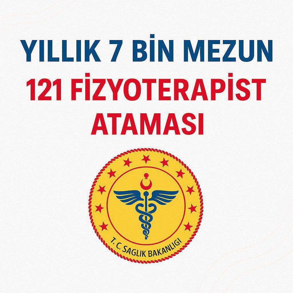 24KPSS ile yapılan ilk alımda fizyoterapistlere verilen 121 kişilik kadro hem ihtiyaçları karşılamamış hem de fizyoterapistleri mağdur etmiştir. Bu mağduriyetin giderilmesi için aynı KPSS ile yapılacak diğer alımlarda sayıda iyileştirme bekliyoruz. 

#FizyoterapisteAdilAtama