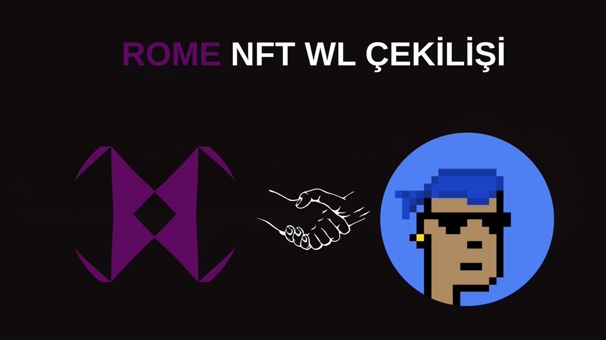 Millet <a href="/RomeProtocol/">Rome</a> büyük bir proje HackVC, Robot Ventures, Bankess, Solana, Celestia, Blockworks,  kurucuları gibi sektör devi isimlerden yatırım aldılar

- Aldıkları yatırım toplamda 9M$ 

Bu neden bu NFT koleksiyonu önemli olabilir.

10 kişiye WL dağıtacağım. 

Şartlar 👇

-