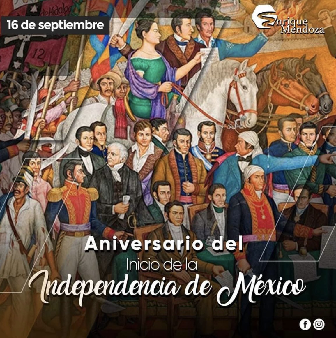 El inicio de la gesta independentista que culminó el 27 de Septiembre de 1821,cuando Iturbide entra encabezando el ejército Trigarante a la Ciudad de México.