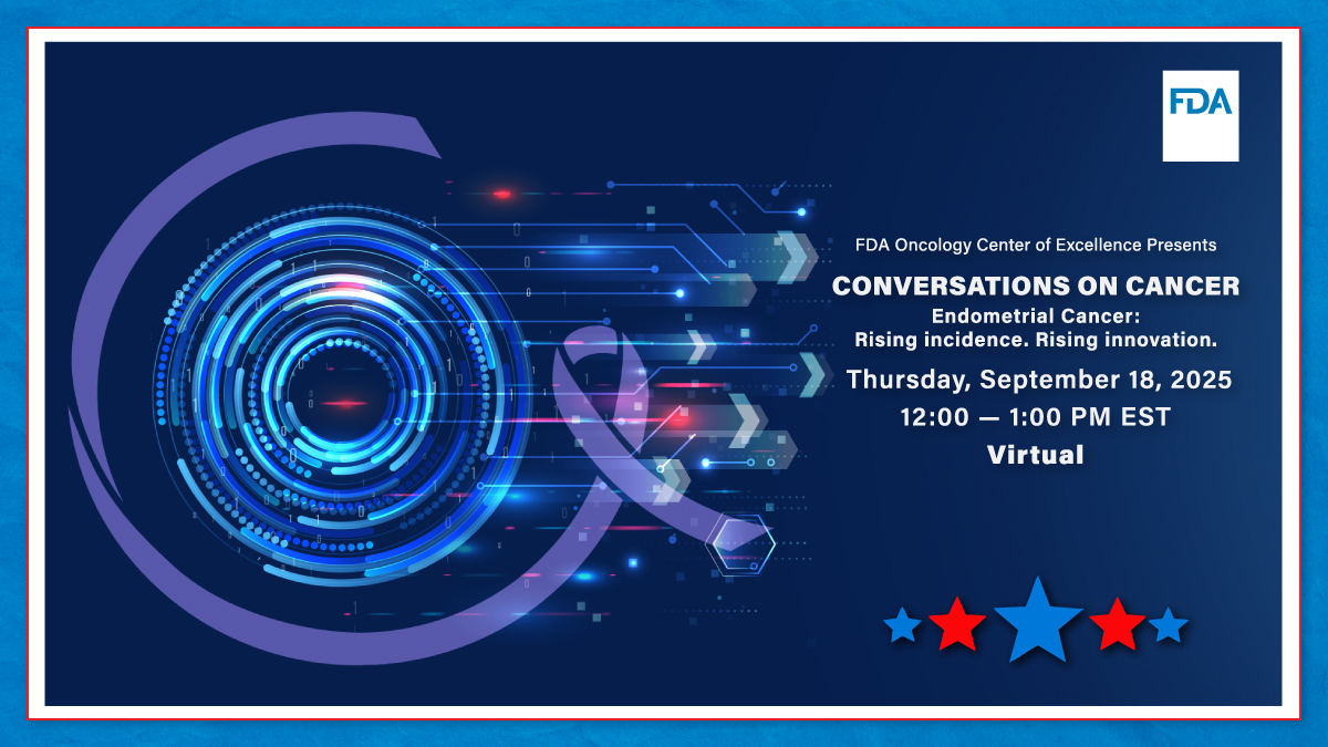 FDAOncology's tweet photo. 💊 After 48 years without new treatments, endometrial cancer finally saw breakthroughs in 2019. But 70K+ diagnoses annually demand more innovation. Join FDA's Sept 18 panel on critical R&amp;D priorities. Insights needed. https://t.co/g2Q7Jfd91f https://t.co/bexCIWdOHv