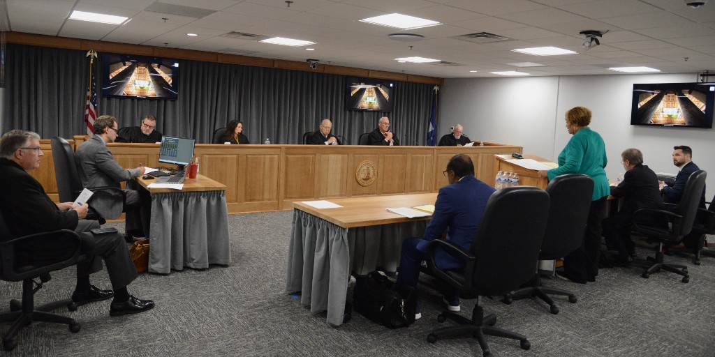 The Supreme Court of WV heard its first argument docket of the Fall Term on Tuesday, Sept. 16, in the 11th Floor Courtroom in the W.V Judicial Tower in Charleston. Justices will use that courtroom throughout while contractors perform HVAC work in the East Wing of the Capitol.