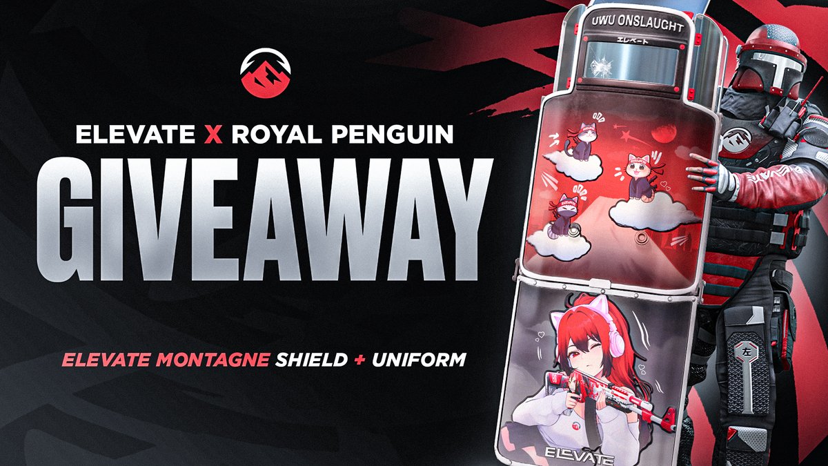 Royal_Penguinxx's tweet image. Im Doing A Giveaway With @ElevateGG  for their NEW Monty skin , the shield skin is TUFF😂
Rules to Enter
Follow @Royal_Penguinxx &amp;amp; @ElevateGG 
And Retweet
Winner will be picked on 18th