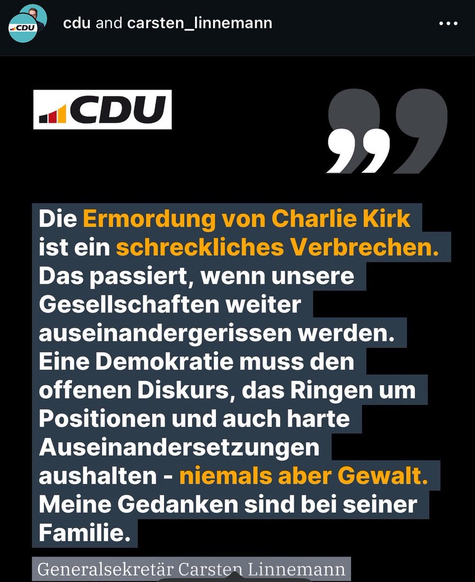 MachShabbes's tweet photo. @oida_grantler @jbvolkmann Es stimmt nicht, dass die CDU-Führung schweigt. Das ist vom Donnerstag https://t.co/cU4bLiIWFa