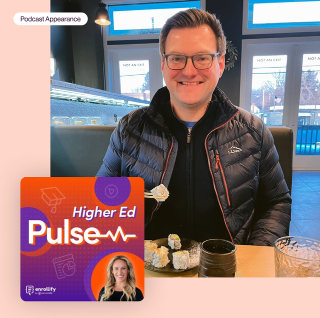 Intern energy. Expert results.
Fran Zablocki, Fastspot’s Director of Strategy, joins @Enrollify to share how AI tools speed up research, cut through clutter, and boost strategy in higher ed.