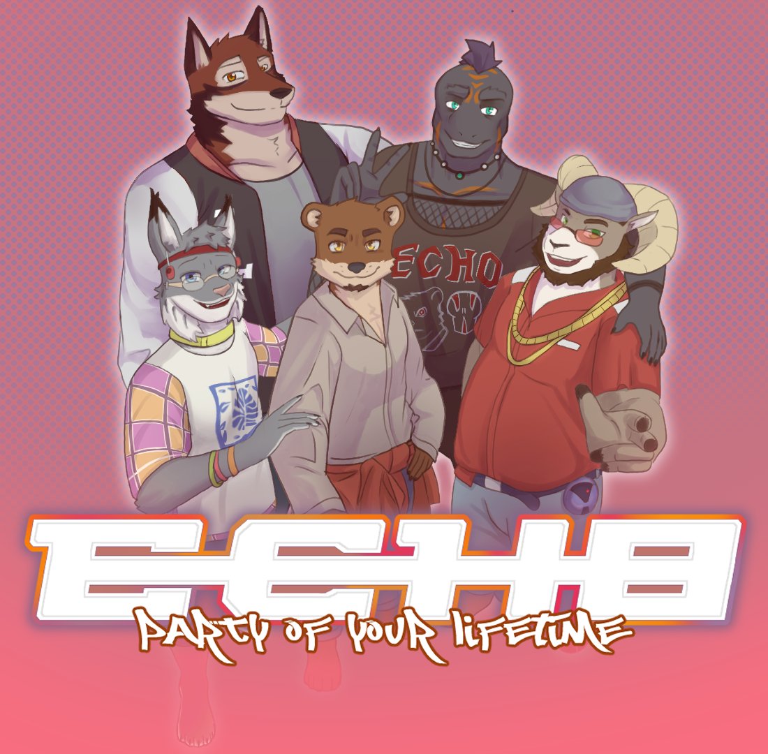 Echo cast but they're now the 90s boyband. I've been playing a lot of WF lately #EchoVN