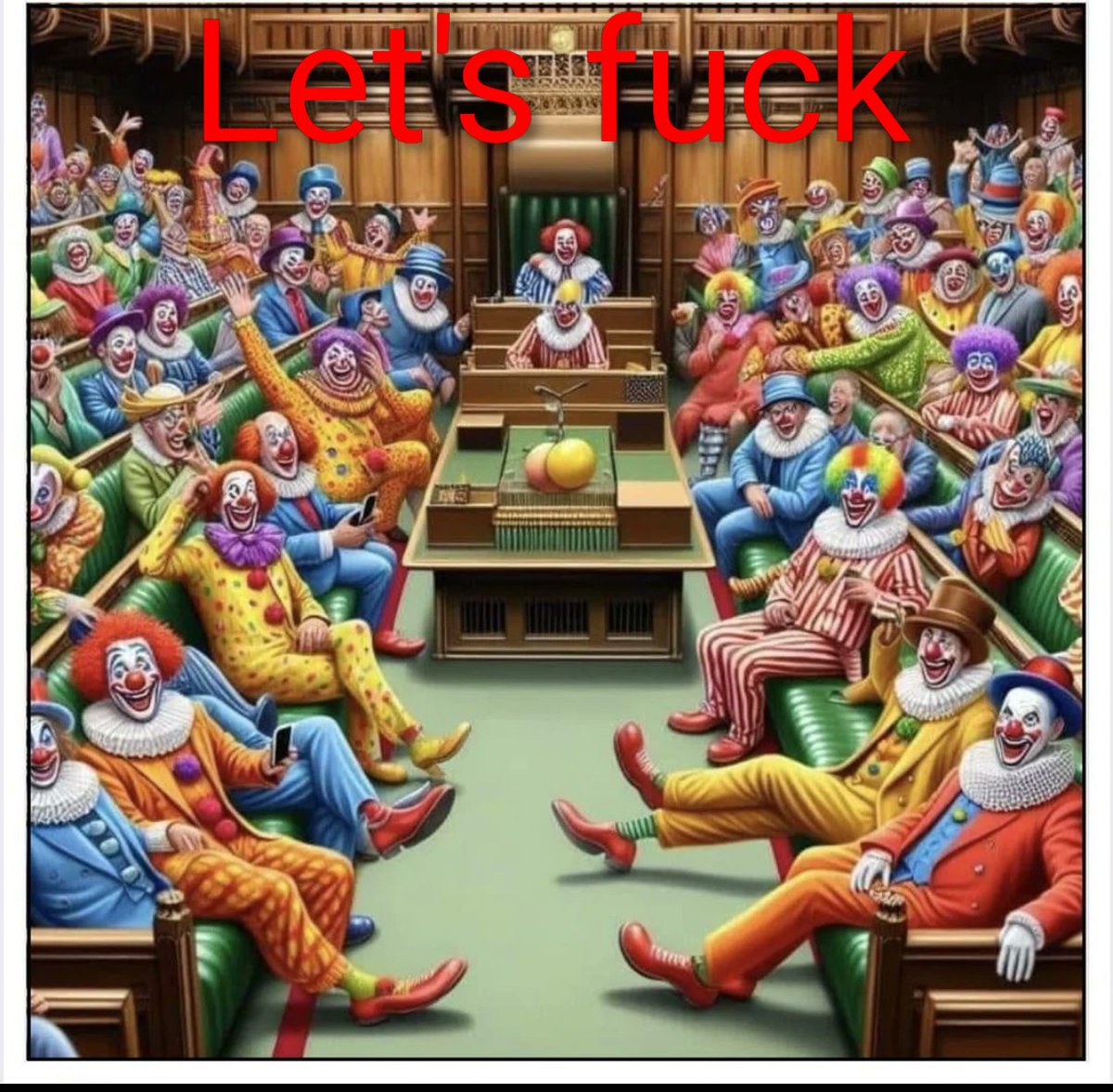 Just for you and mike <a href="/TVKev/">Kevin O'Sullivan</a> <a href="/TalkTV/">Talk</a> .
You two crack me up every day .
Parliament starts at 9am