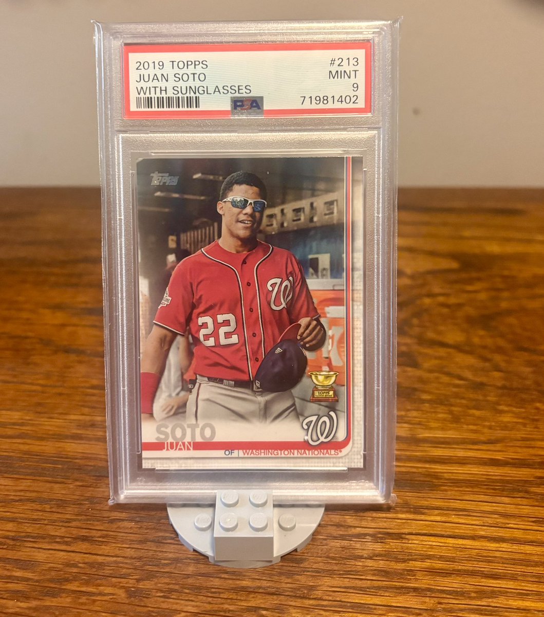 gratefuljay's tweet photo. Never a bad day to add another Soto to the collection. https://t.co/0h43tBxucr
