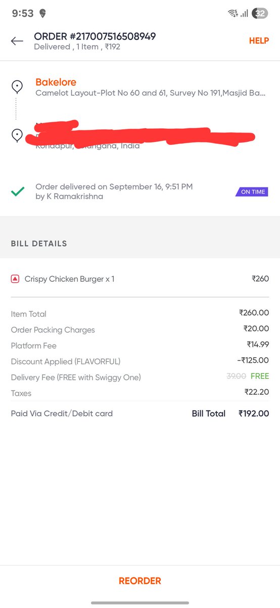 codeNameChinna's tweet photo. An order from @Swiggy, Order Packing Charges got levied, when asked y as der's Brand promotion on Packing, after 1 hr of 1 liners 4m dem, no resolution. Isn't it a violation of 12(1)(r) Consumer Protection Act, 1986? Is it not unfair trade practice? @SwiggyCares @sriharshamajeti https://t.co/ruBosAJVFQ