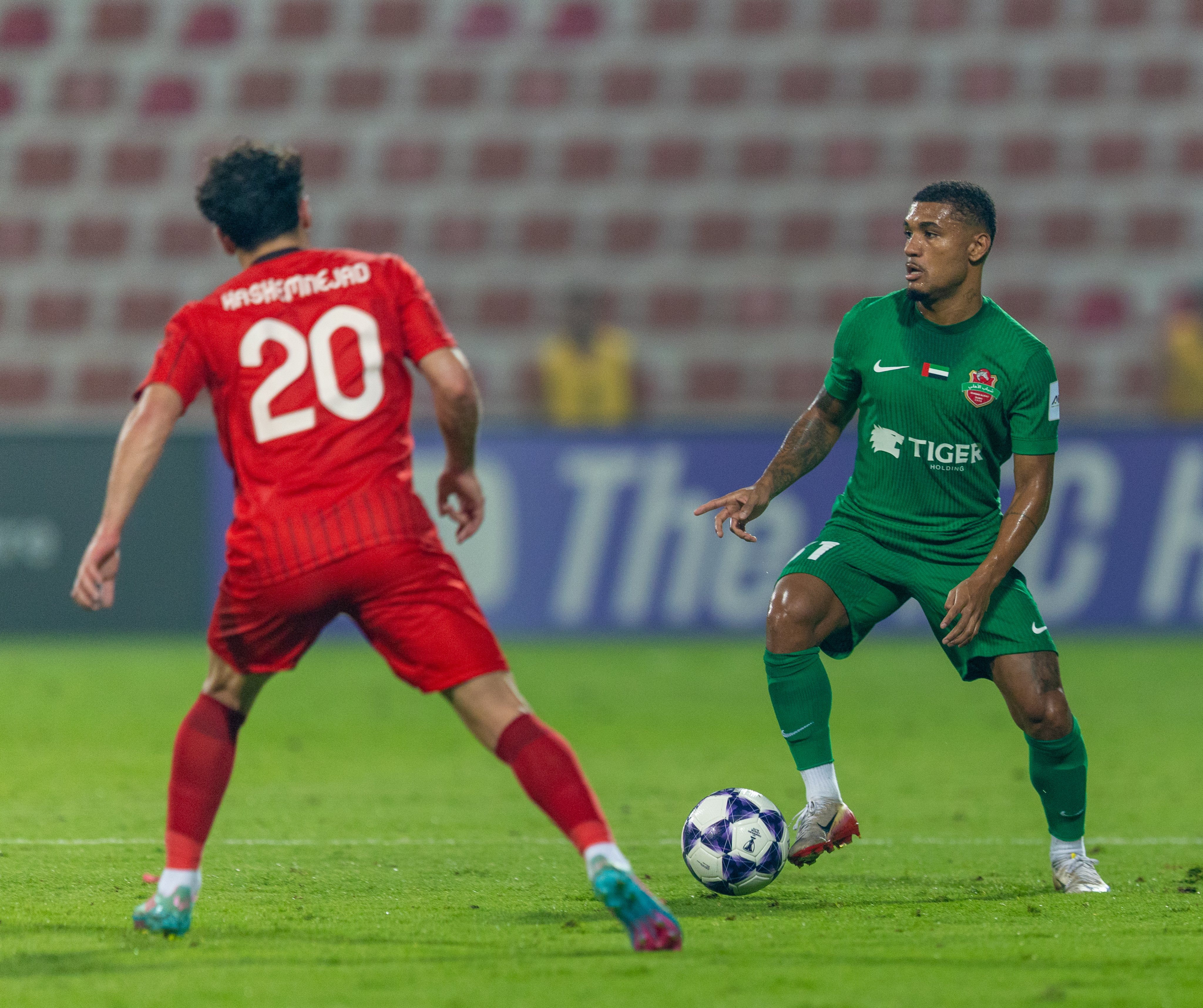 من المباراة. (إكس) 