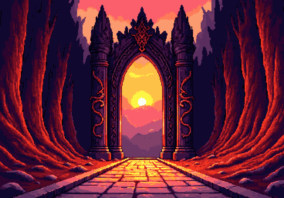 RealAstropulse's tweet photo. The "Environments" style is out!

It's been specifically trained for this low-angle one-point-perspective look, making it great for title screens, backgrounds, or just pretty scenes. https://t.co/yfxWfWC7Cp