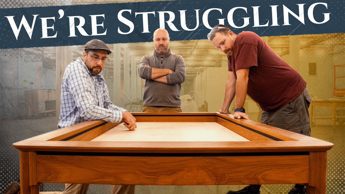 Our Gaming Table Mech was amazing, until this happened...💥 youtube.com/watch?v=jQtPRX…
#woodworking