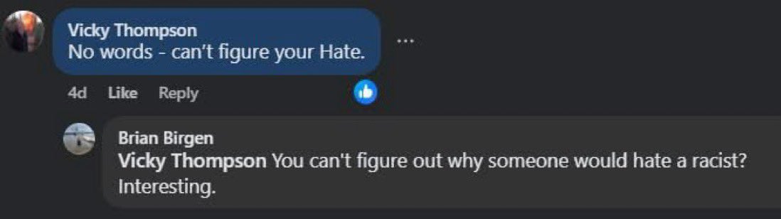 Meet Brian Birgen. 

He’s a professor at Wartburg College (<a href="/WartburgCollege/">Wartburg College</a>) in Waverly, Iowa &amp; a city councilman. 

He has been calling Kirk a "racist" and a “Nazi” since the assassination. 

Totally unhinged. 

Does he represent his town’s interests-don’t think so!