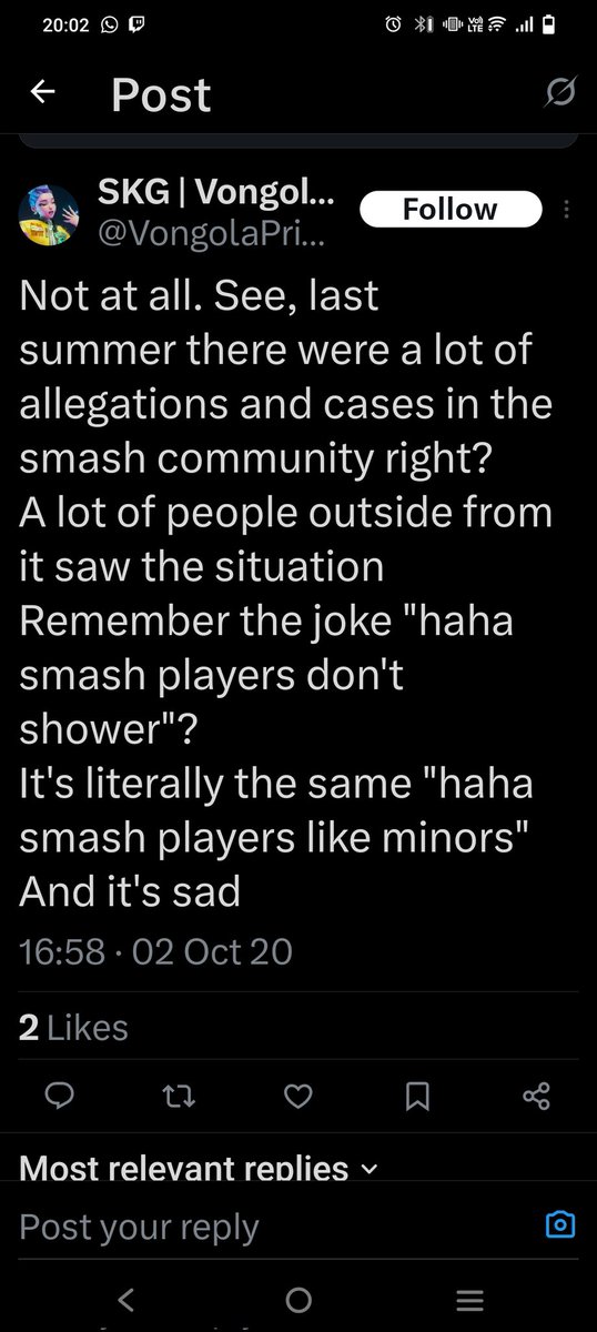 No si ya lo ha dicho veces, solo queda reírse