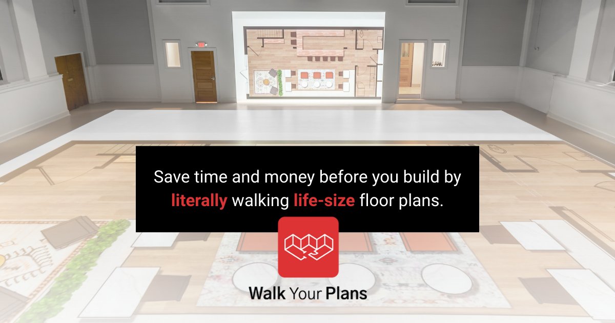walkyourplanCSL's tweet photo. Your dream home deserves more than guesswork. Walk through your plans at full scale and make adjustments before construction begins. It’s the easiest way to catch layout issues early and build with confidence.

#WalkYourPlans #HomeDesign #SmartBuilding #BeforeYouBuild https://t.co/Me3gcLb2tD