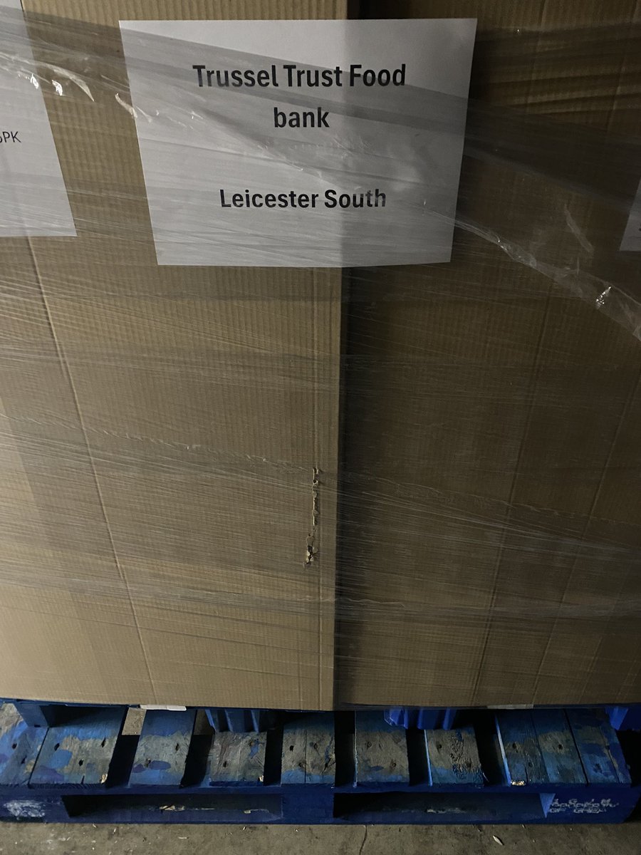 Huge thanks to <a href="/pladis_Global/">pladis</a> McVitties Ashby for the continued support of pallets of biscuits