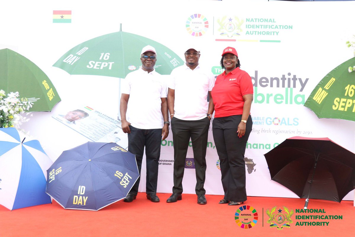 officialNIAGH's tweet photo. National ID Day in pictures!
NIA reignite its vision of One Nation, One Ghana Card. ๐ฌ๐ญ๐
#NIA
#MyIdentityMyUmbrella
#IDday
#IdentityCelebration https://t.co/TzmpSQaNxy