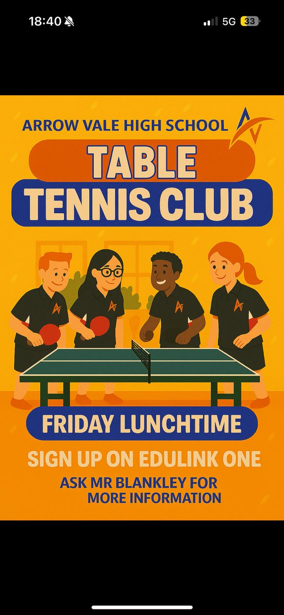 LUNCHTIME CLUBS 
<a href="/ArrowValeSchool/">Arrow Vale School</a>