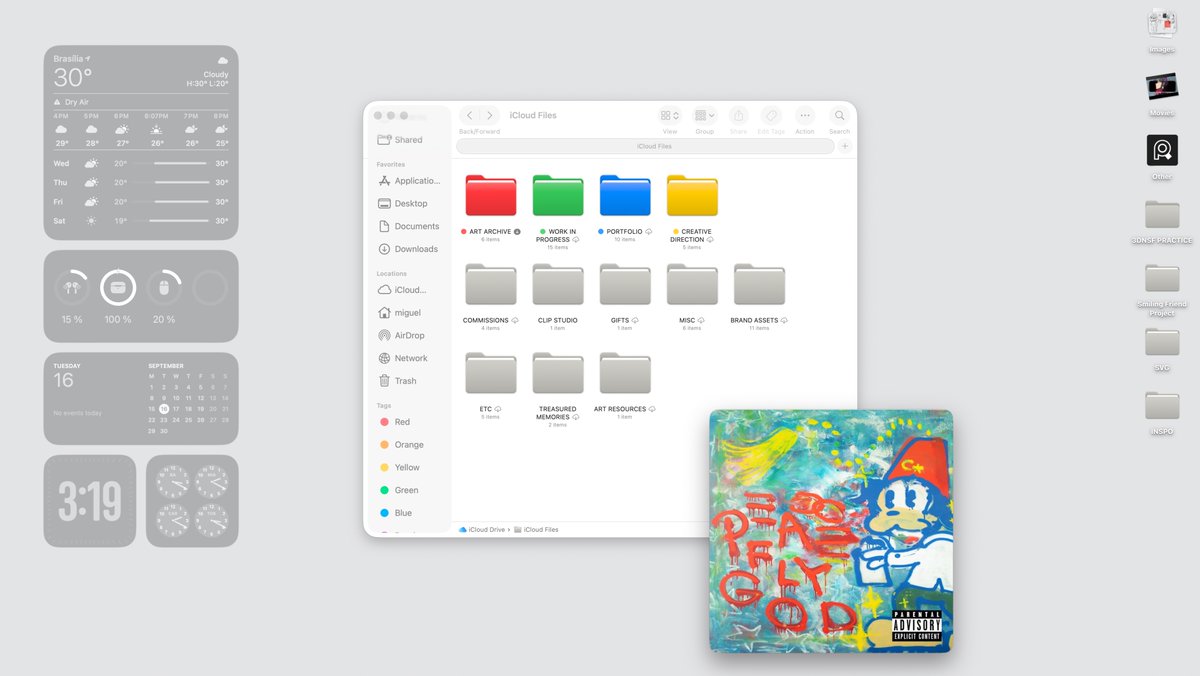 New MacOS is clean asf