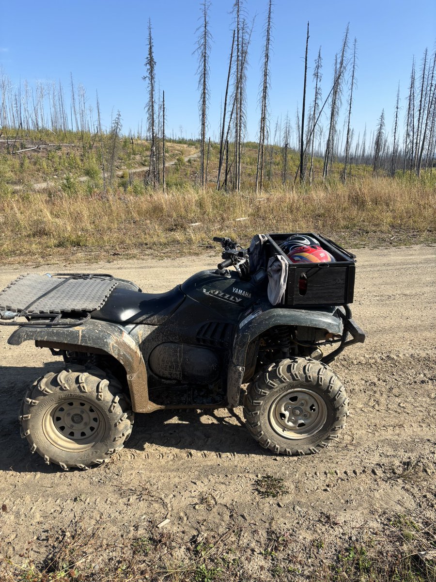 OGNortherner's tweet photo. Love taking out the ATV and enjoying nature … while driving through the big mud puddles 😆😆 https://t.co/iy9UZ2pTGo