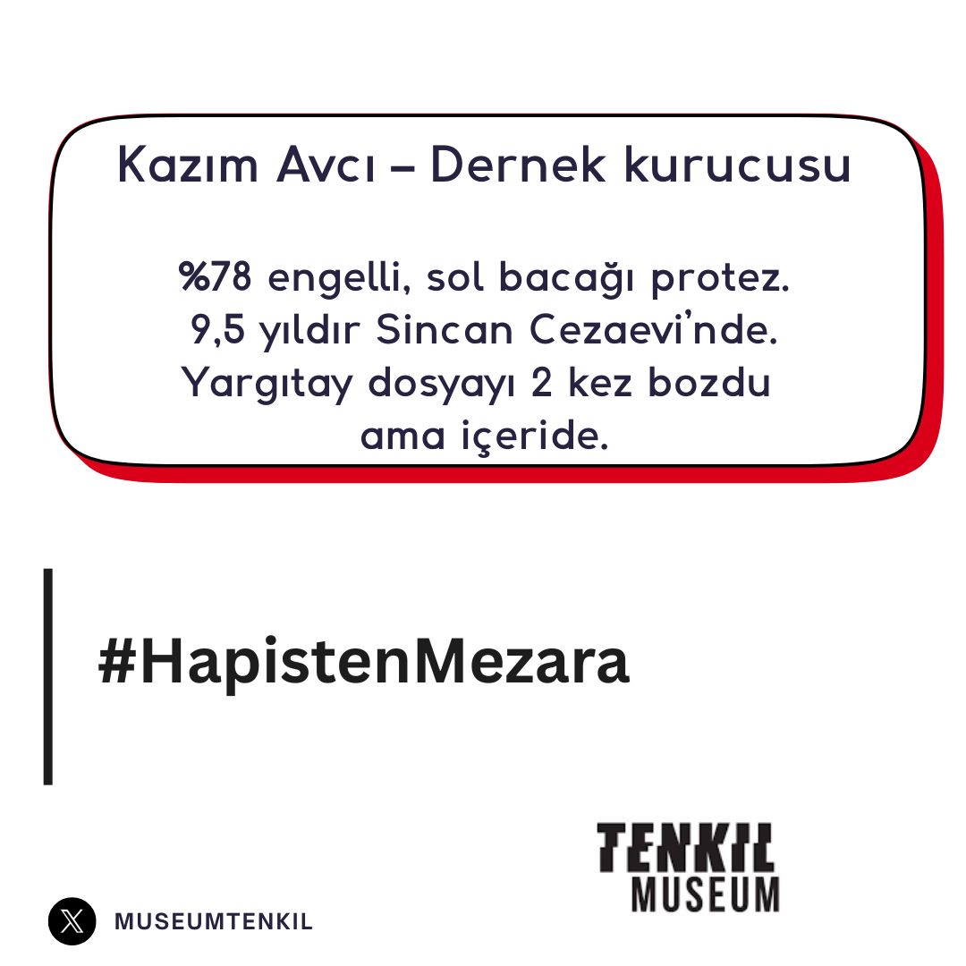 GaribbSeyyah's tweet photo. Adil yargılanma hakkından sonra en temel insan hakkı olan yaşam hakkı ihlal ediliyor.

Ağır hastalıklara rağmen tahliye edilmeyen, tedavisi engellenen, cezaevlerinde yaşam mücadelesi veren insanlarımız var.
#USDT

HapistenMezara

#KalbimizSumud
Sadettin Saran ‼️ Yerli https://t.co/Q1K4rrsQPo