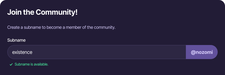 Sui Name Service (SuiNS) tweet media