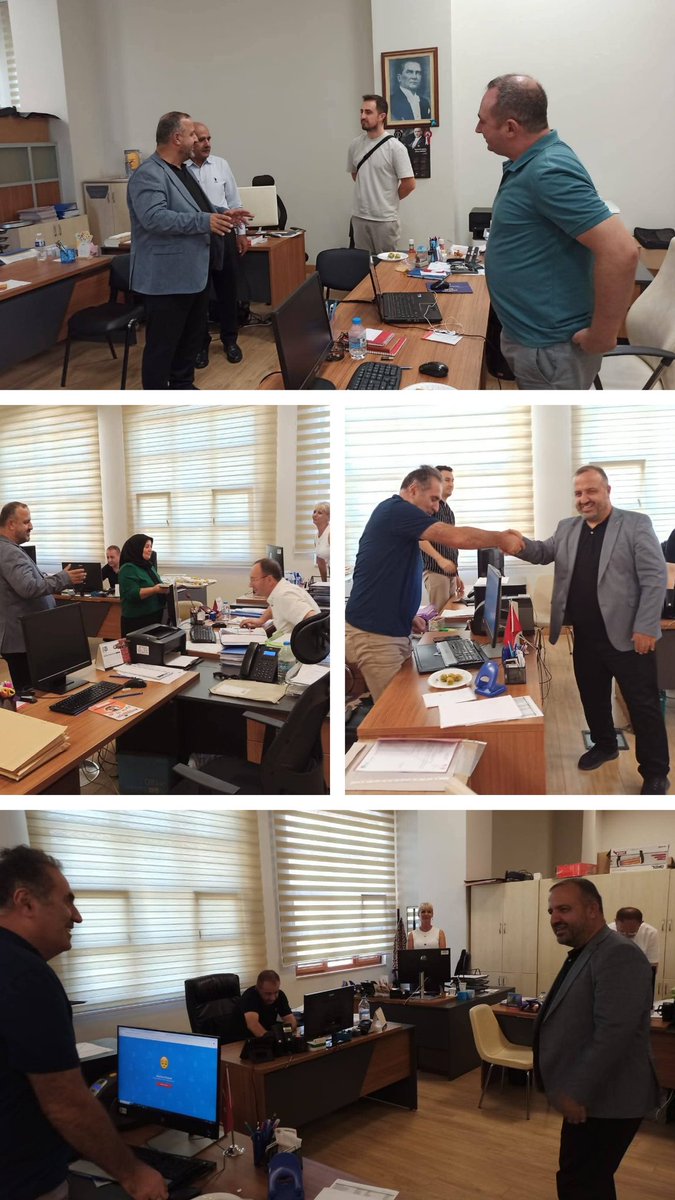 Şube başkanımız Yusuf Sabaz ve Çatalca ilçe başkanımız Mesut Bebek Çatalca ilçe milli eğitim müdürlüğümüzü ziyaret etti .Emekçilerimizin soru, sorun, görüş ve önerilerini dinleyen şube başkanımız yeni eğitim -öğretim yılının hayırlı olması dilek ve temennisinde bulundu.