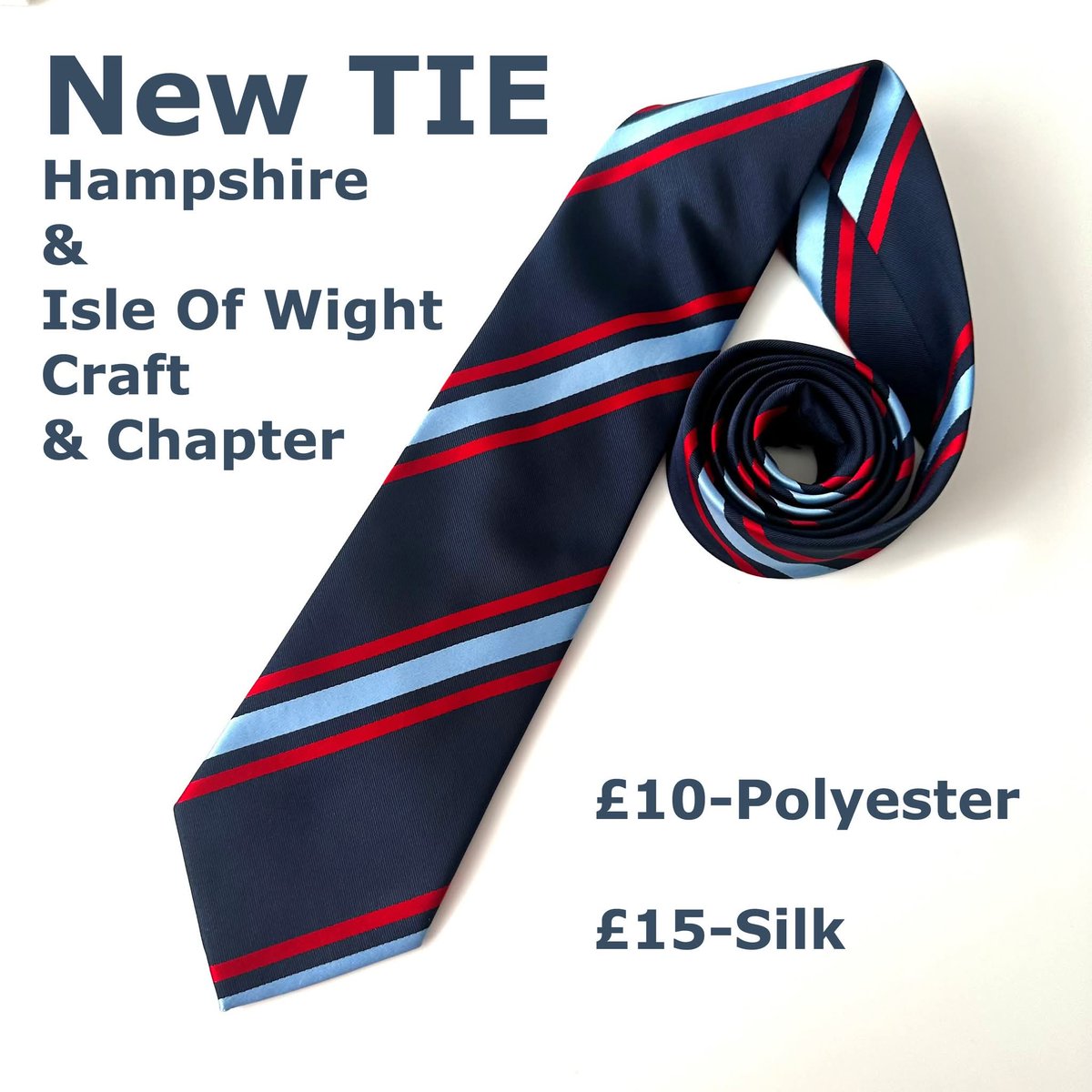 <a href="/HantsMasonSE/">Hants Masons SE</a> New Tie for Craft &amp; Chapter. Have you got yours?