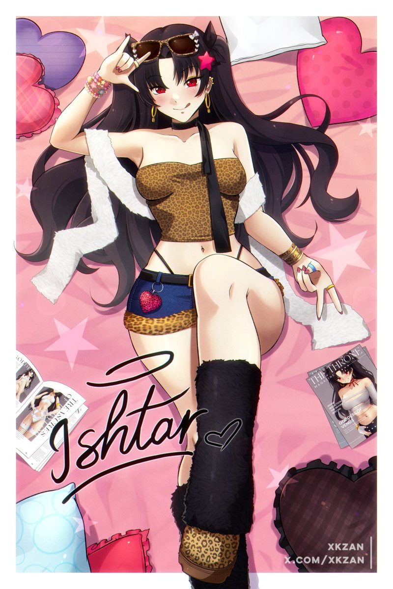 Ishtar weekly outfit #8  
my gyaru goddess can’t be this cute!  
#fgo #イシュタル