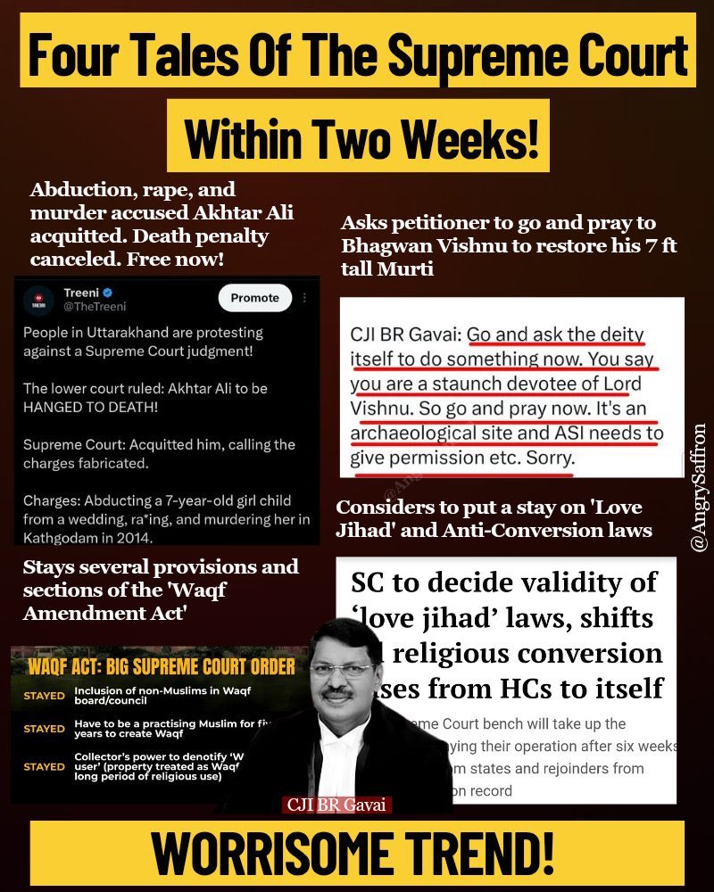 Hindu_Samwad's tweet photo. @Akhand_Bharat_S Lord Vishnu ✊ #ImpeachTheCJI
#CJIGavai mocks Hindu faith in open court 😡
Is he not Chief Justice of India for 1B Hindus too?
This man has disgraced India’s top judiciary. The Govt must move impeachment!

भगवान विष्णु 
No one is going to STSJ
#SupremeCourt #TwoTierJudiciary https://t.co/lKhVPwK5OG