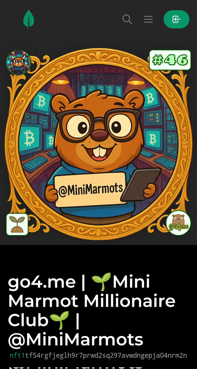 🌱Mini Marmot Millionaire Club🌱 tweet media
