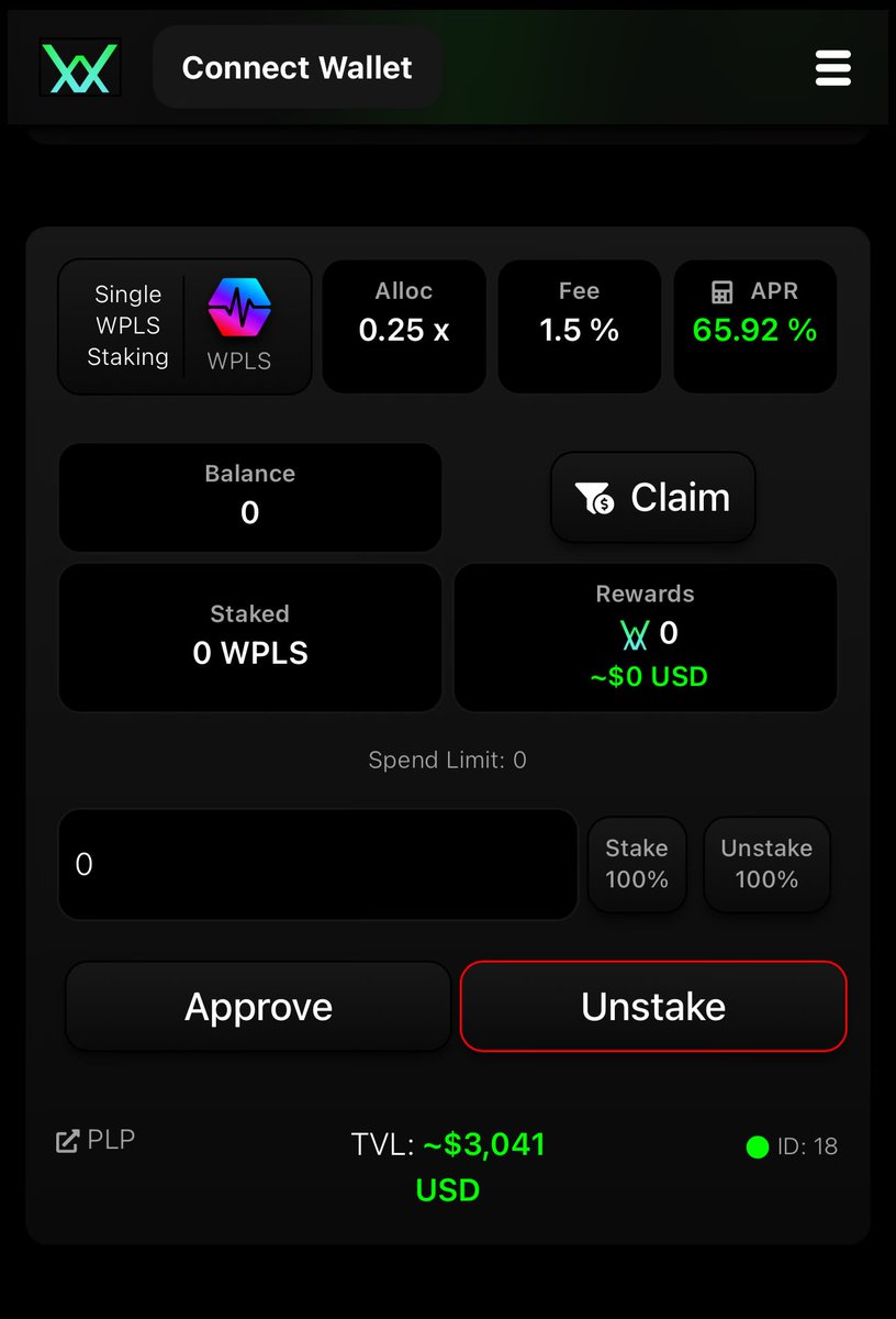 Tell me, where else on PulseChain you can earn 65% single side staking PLS. 🔥🤯

Go.