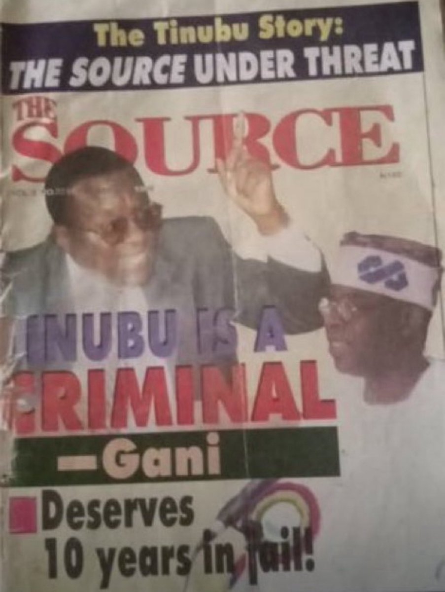 Neuton0001's tweet photo. @sowore We all know that it's not new 
Ask GANI https://t.co/0TptRpHD61