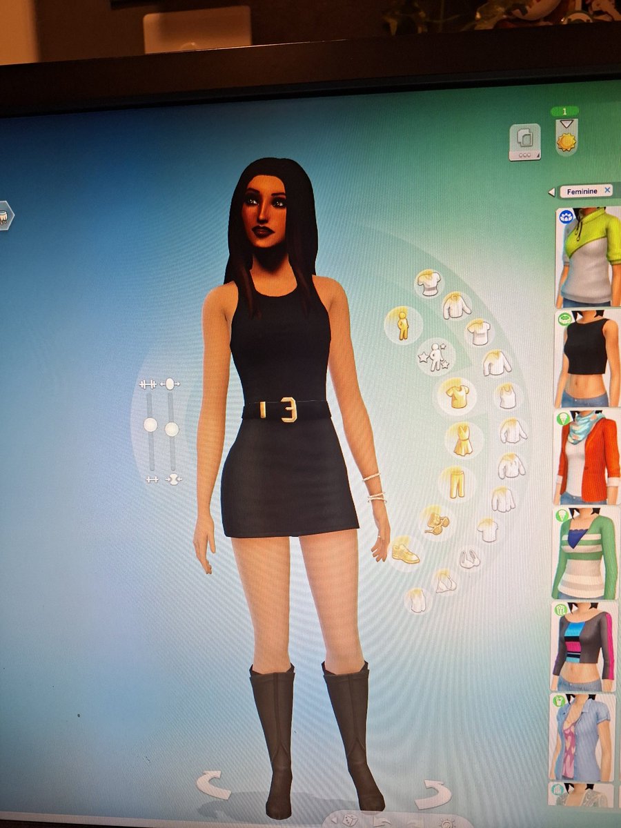 Talia in the sims yes