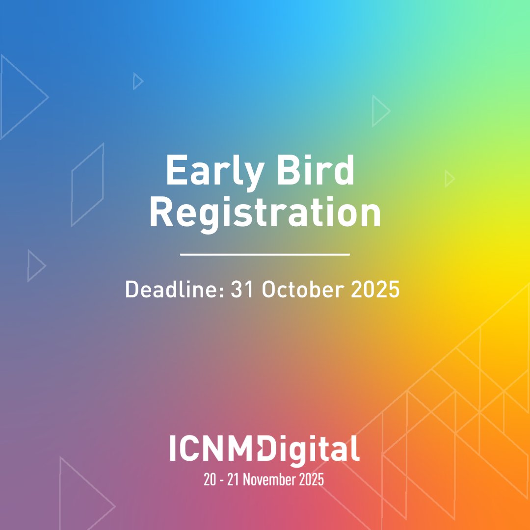 Early Bird rates for #ICNMDigital2025 end Oct 31!

Join global experts for a scientific update on: 
✔ Muscle Disorders 
✔ Peripheral Neuropathies 
✔ Neuromuscular Junction Disorders 
✔ Motor Neuron Diseases

📅 20–21 November 
👉 Register here: icnmd.org/icnmdigital-20…
