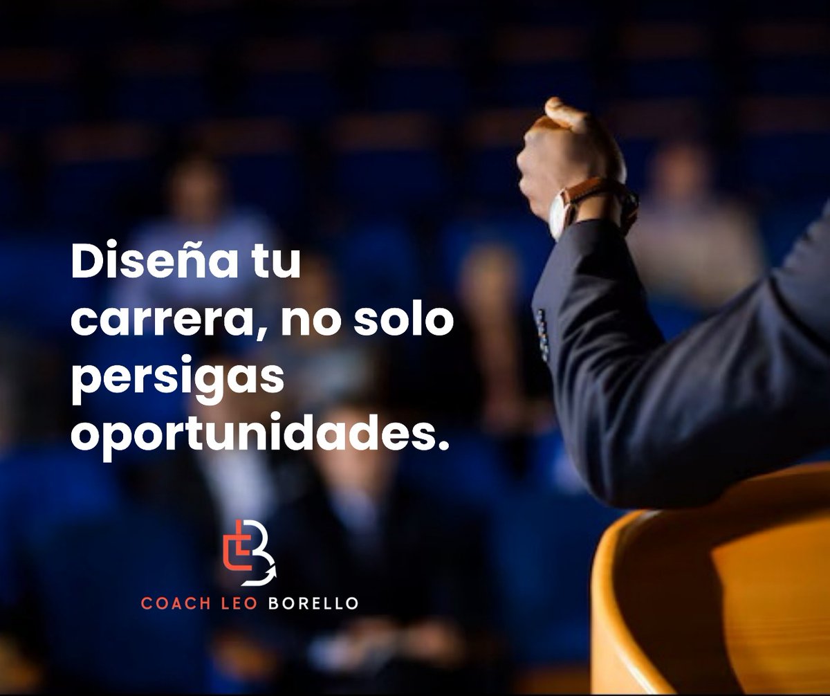 A menudo veo a profesionales talentosos dando vueltas sin avanzar, persiguiendo oportunidades sin un plan claro. No tiene que ser así.
---
coachborello.com
.
#Liderazgo #DesarrolloDeLiderazgo #CoachingEjecutivo #CoachEjecutivo #CLevel