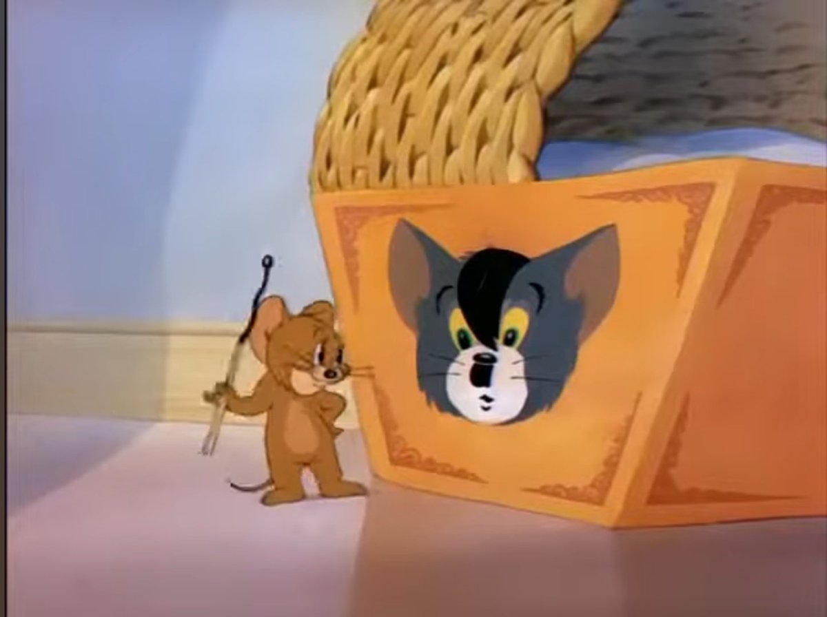 Насколько же старые первые эпизоды Том и Джерри. 1941-1943 годы. Они совсем не вяжутся с WWII. Но их показывали (в том числе и солдатам) в то же время, что у нас вызывает совсем другие ассоциации.