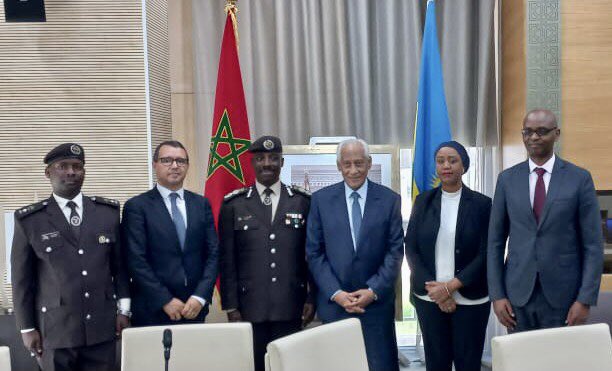 Today, the Commissioner General of <a href="/RCS_Rwanda/">Rwanda Correctional Service</a> , Mr. Evariste Murenzi, who is in Morocco for a working visit, signed an MoU  with Mr. Mohamed Saleh Tamek, the Delegate General of the General Delegation for Prison Administration and Reintegration  of Morocco <a href="/DGAPROfficiel/">DGAPR Officiel</a> 

He