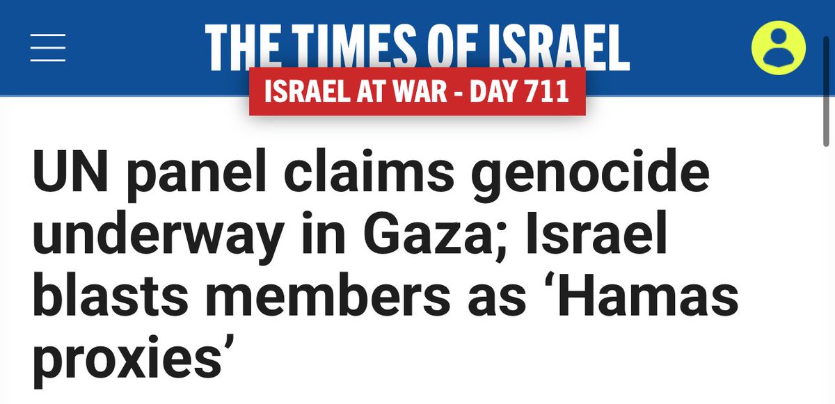 AJCGlobal's tweet photo. It is outrageous, though unsurprising, that the UN Commission of Inquiry has joined the chorus of biased commentators willing to ignore reality in order to accuse Israel of genocide.

Israel is fighting Hamas and other groups that still hold hostages and intentionally endanger civilians, including by hiding among them and within civilian buildings in Gaza.

Yet the COI somehow casts Israel as the hostage-taker, as the party that violates protected civilian sites like hospitals, and as a ruthless force that deliberately harms innocents. In doing so, it nearly erases Hamas from Gaza and twists the truth beyond recognition.

This reckless report, like others from the COI, will further incite hatred of Israel and its people and will only make it harder to achieve a sustainable end to a conflict that has caused so much suffering.
https://t.co/ydzvJnjfz5