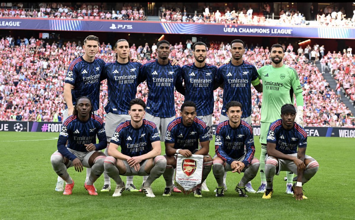 FranCorvoisier's tweet photo. FINAL | Athletic Club 0-2 Arsenal 

🏴󠁧󠁢󠁥󠁮󠁧󠁿 | Gabriel Martinelli al minuto 72 ⚽️
🏴󠁧󠁢󠁥󠁮󠁧󠁿 | Leandro Trossard al minuto 87 ⚽️

Fecha 1 🗓️ | #ChampionsLeague 25/26🇪🇺 https://t.co/ONJGHqS8EV