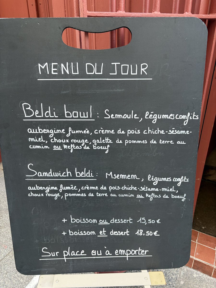 Les Tasters (@lestasters) on Twitter photo Le Maroc à l’honneur chez Beldi ! Cette cuisine s’est moins modernisée  à Paris. Beldi entend régaler hors cliché. Formule #streetfood au dej sur place ou à emporter. Galette msemen kefta et légumes, citronnade fleur d’oranger à tomber #briouate  choco instagram.com/p/DOoSei5COZv/… Le Maroc à l’honneur chez Beldi ! Cette cuisine s’est moins modernisée  à Paris. Beldi entend régaler hors cliché. Formule #streetfood au dej sur place ou à emporter. Galette msemen kefta et légumes, citronnade fleur d’oranger à tomber #briouate  choco instagram.com/p/DOoSei5COZv/…