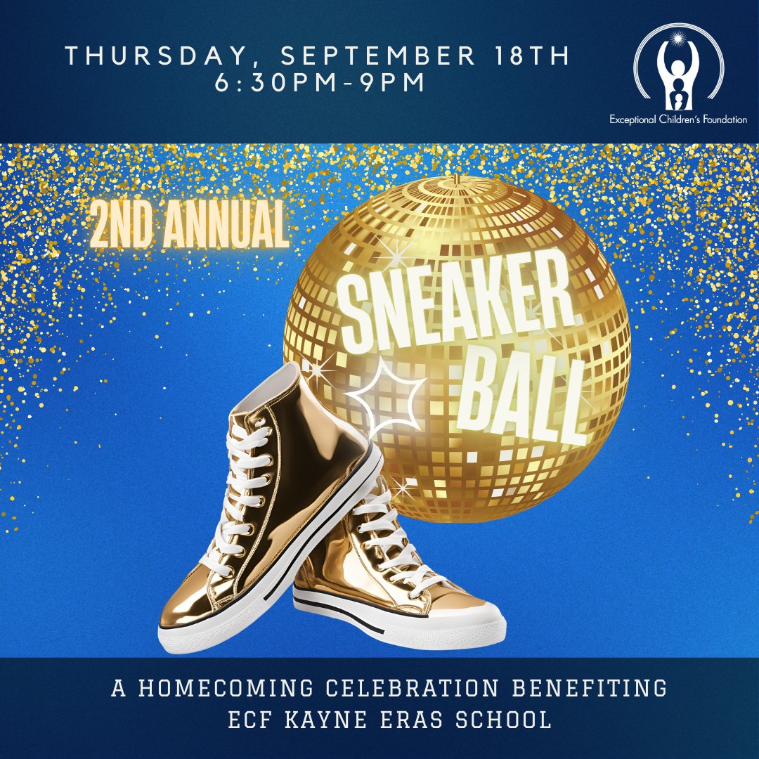👟✨ Sneaker Ball is back Sept 18! Join us for food, dancing &amp; prizes—plus a live auction with something epic for music lovers: 8 signed R.E.M. CDs 🎸✨ One exclusive collection, one rare piece of rock history! 🎟️ Tickets: ecf.net/sneakerball/ #SneakerBall #REM