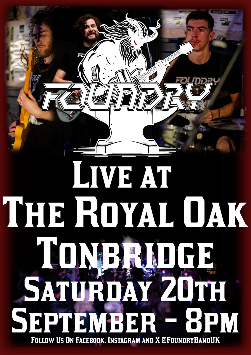 Looking forward to the gig coming this Saturday at The Royal Oak in Tonbridge!
fb.me/e/528XVmStq