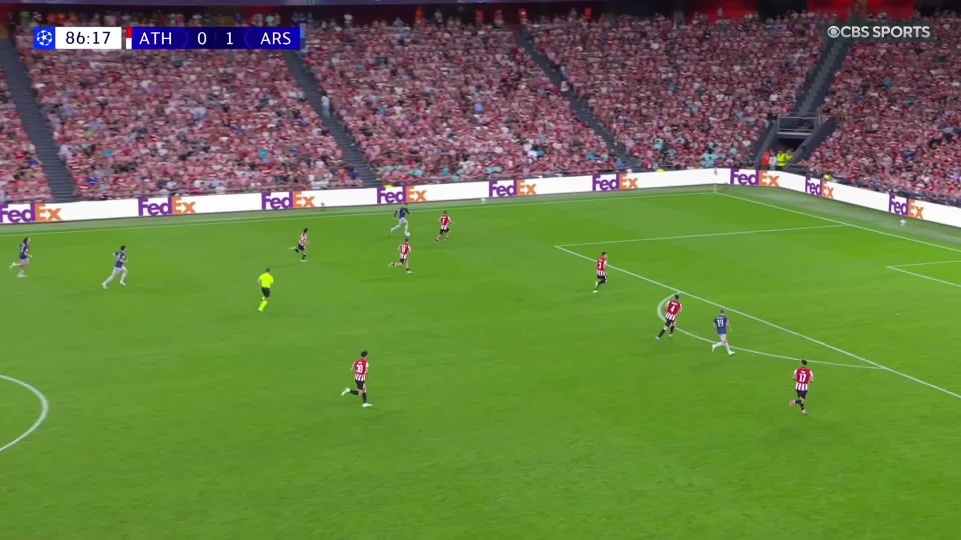 Gabriel Martinelli ➡️ Leandro TrossardMikel Arteta's super subs combine again for Arsenal's second goal 🧠
