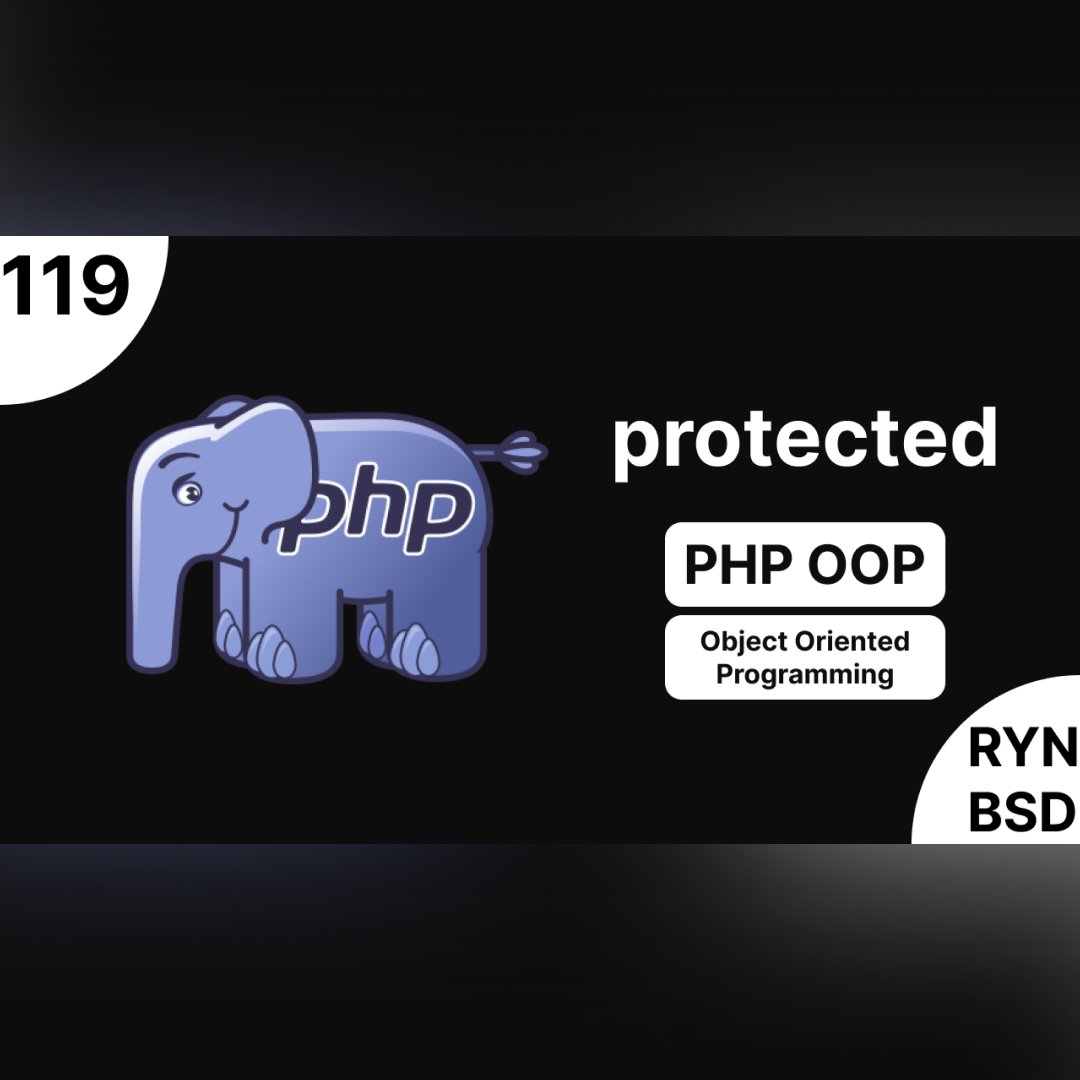 RynBsd's tweet image. 🚀 فيديو جديد على القناة!
«شرح PHP 8 OOP - Access Modifier protected» 🎥

مزيج من المرح 🤹‍♂️ والمعرفة 💡، يشرح أحد أهم مفاهيم البرمجة الكائنية ببساطة وعمق في نفس الوقت.
👇 شاهد الآن واستمتع بالرحلة:
youtu.be/JOycFiVx1jA

#php #oop #objectorientedprogramming