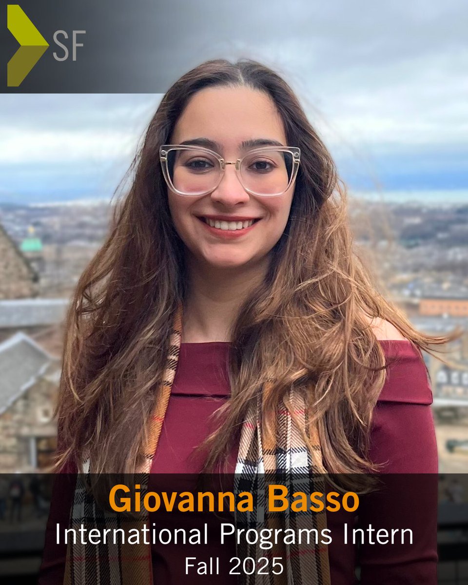 Global Ties San Francisco (@globaltiessf) on Twitter photo Meet our #InternationalPrograms #intern Giovanna, who graduated in May 2025 from <a href="/MinervaUni/">Minerva University</a> with a bachelor’s degree in social sciences with a concentration in political science.
🌏🌎🌍
Read more: globaltiessf.org/intern-spotlig…
#Itamaraty #international #InternationalDiplomacy #IVLP Meet our #InternationalPrograms #intern Giovanna, who graduated in May 2025 from <a href="/MinervaUni/">Minerva University</a> with a bachelor’s degree in social sciences with a concentration in political science.
🌏🌎🌍
Read more: globaltiessf.org/intern-spotlig…
#Itamaraty #international #InternationalDiplomacy #IVLP