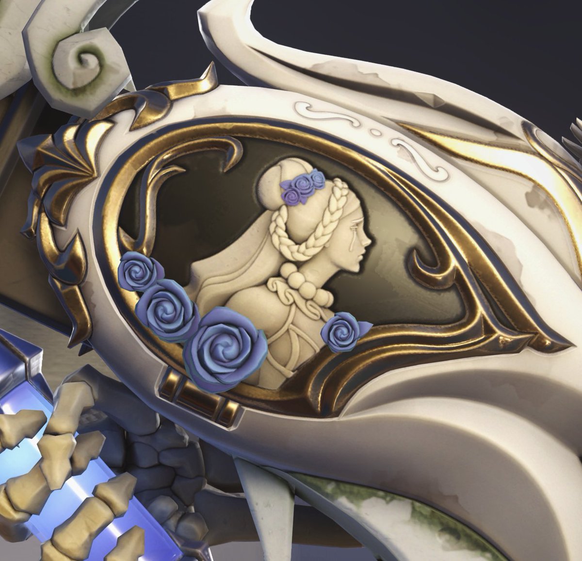 Ma_blueberry's tweet image. 유령신부 리컬러스킨 흡혈귀신부 큰 기대 안했는데 이런 디테일의 수정이 있네요..