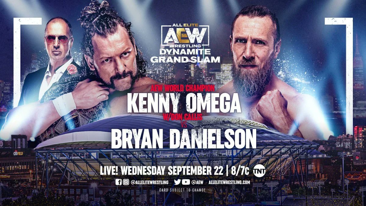 DanteOnDeck's tweet image. Bryan Danielson vs. Kenny Omega (AEW Grand Slam)
Rating: *****