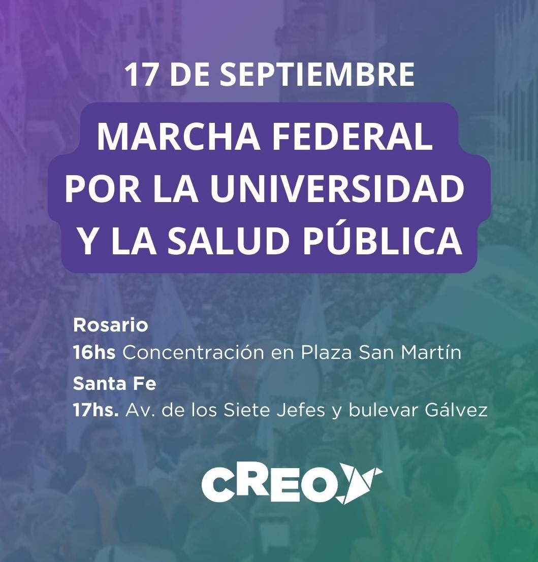 Marchamos porque la Educación y la Salud son DERECHOS!!!